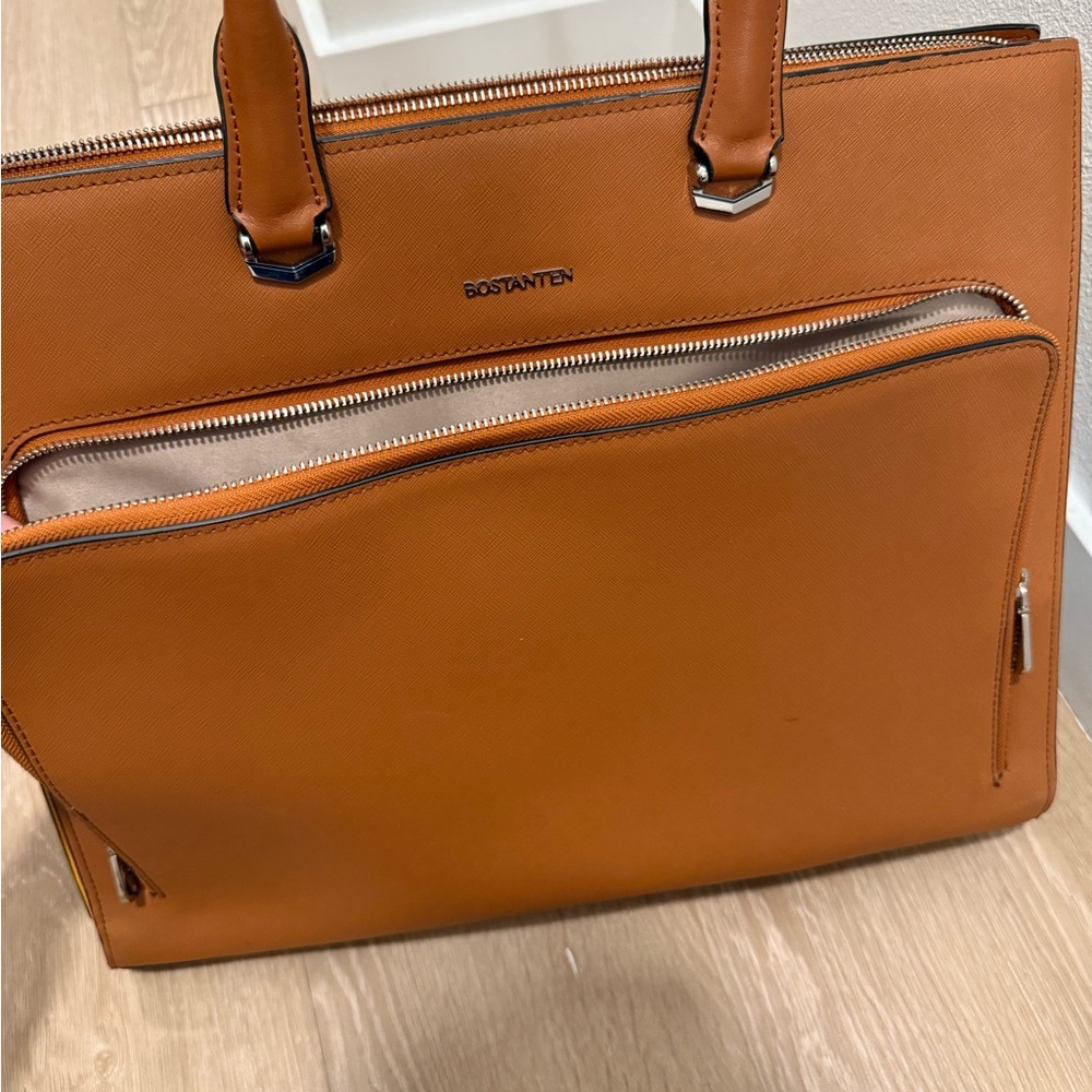 BOSTANTEN Leather Laptop Tote - Picture 7 of 11